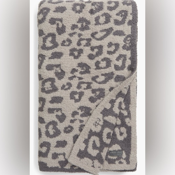 Barefoot Dreams In The Wild Throw Blanket Linen/Graphite - Picture 3 of 7